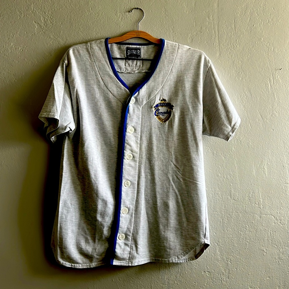 Vintage 1993 BANFF Canada Althletics Softwear Jersey